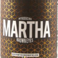 Martha Brown Eyes bier etiket
